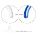 HOUSE DAY White Plastic Hangers 24 Pack, Clothes Hangers with Non Slip Hooks, Durable & Space Saving Coat Hanger, Lightweight Clothing Hanger, Perfect Closet Organizer for Everyday Use