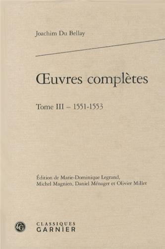 Oeuvres complètes