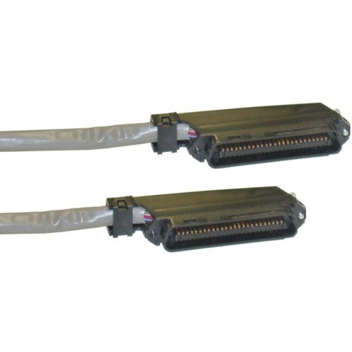 CableWholesale's Cat3 Telco Trunk Cable, 90 degree Amphenol Centronics 50 (CN50) Connectors, 25 Twisted Pairs, 100 foot
