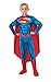 Rubie's DC Comics Child's Deluxe Muscle-Chest Superman Costume, Medium