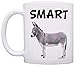 Smart Ass Smartass Donkey Sarcasm Gag Gift 11oz Ceramic Coffee Mug White