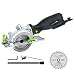 Circular Saw, GALAX PRO 5.8Amp 3500RPM Mini Circular Saw, Max. Cutting Depth1-11/16"(90&deg;),1-1/8"(45&deg;）Compact Saw with 4-1/2" 24T TCT Blade, Vacuum Adapter, Blade Wrench, and Rip Guide primary
