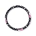 Finex Hello Kitty Car Steering Wheel Cover - Flowers Black - Universal Fit Auto Accessories