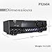 Pyle 200W Home Audio Power Amplifier – Stereo Receiver w/ AM FM Tuner, 2 Microphone Input w/ Echo for Karaoke, Great Addition to Your Home Entertainment Speaker System – PT260Athumb 3