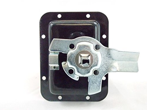 image for Red Hound Auto Pair (2 Pack) RV Paddle Lock Black Folding T Handle Com