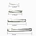 CÉLLOT Alligator Hair Clips, CELLOT 50pcs Metal Alligator Clips Silver Hair Clips,Sprong Bulk Hair Grips for Hair Bows Making Crafts