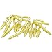 Shells 50PCS Gold Color Copper Plated Metal Right-Angle Hooks 7 Shape Screw Hooks Self-Tapping Screws Hooks L Shape Hooks 0.8 Inch 1/2#