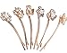 Jaciya Pack of 22 Rhinestone Crystal Hair Barrette Flower Bear Hair Clip Hair Pin
