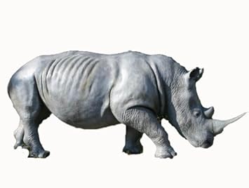 GIGANTISCHES lebensgroßes Nashorn