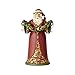 Enesco Jim Shore Heartwood Creek Red/Green Santa
