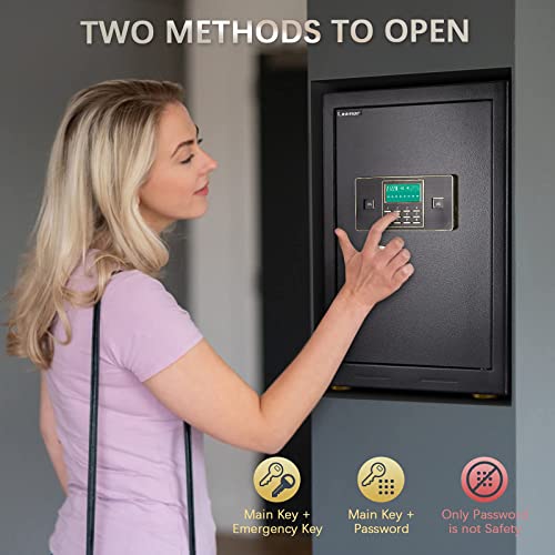 Safe Box, LAOMOR Security Safe with Programmable Electronic Digital