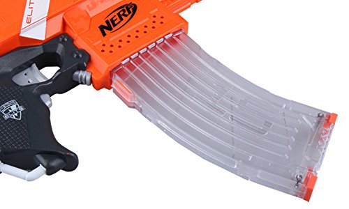 Worker Banana 15-darts Quick Reload Clip for Nerf N-strike Elite Color Clear
