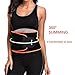 Abahub Waist Trimmer Ab Belt for Women & Men, Stomach Wrap Premium Waist Trainer