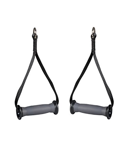 Perform Better Contour Rubber Cable Handle (2 Pack) - Thumbnail 2
