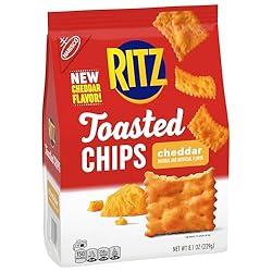 RITZ Toasted Chips Cheddar Crackers, Party