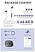 SoundPEATS Magnetic Wireless Earbuds Bluetooth Headphones Sport in-Ear IPX 6 Sweatproof Earphones with Mic (Super Sound Quality Bluetooth 4.1, aptx, 8 Hours Play Time, Secure Fit Design) (Blue)