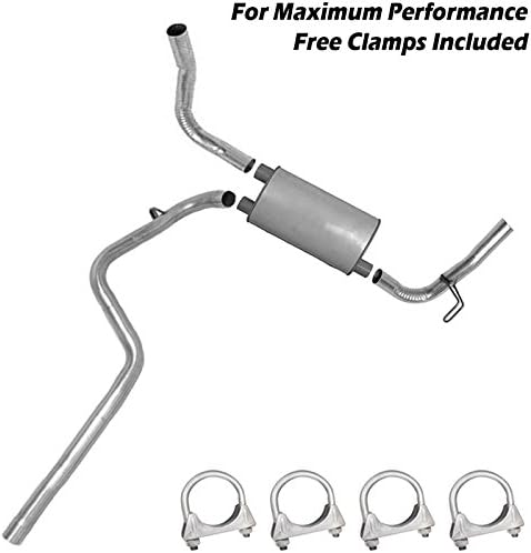 resonator pipe muffler exhaust system kit fits: 1996-1997 Pontiac Firebird TransAm 5.7L