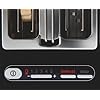 Bosch-TAT8613GB-Styline-2-Slice-Toaster-Black Bosch Styline TAT8613GB 2 Slot Stainless Steel Toaster with variable controls - Black