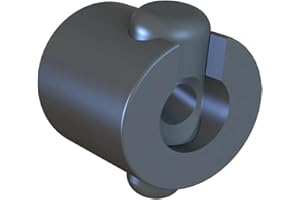 Bee Stinger Quick Disconnect, 10-Degree Down Angle, Black