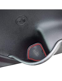 Sporthfish   Juego de taza antideslizante antipolvo para puertas y consolas, accesorios para Dodge Challenger 2015 2016 2017 2018 2019   11 piezas
