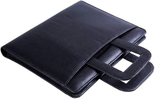 Pareek Black Office Handle Bag with Adjustable Handle and 20 to 40 Inner Pocket