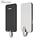 [Built-in Lightning Cable] Portable Charger for iPhone & Android Devices, Hobest 8000mah Dual Port Portable Phone Charger External Battery Charger Power Bank for 8Pin iOS Devices & USB Devices