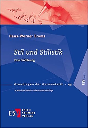 Stil Und Stilistik Eine Einfuhrung Grundlagen Der Germanistik Grg Band 45 Amazon De Eroms Professor Dr Hans Werner Bucher Stil Und Stilistik Eine Einfuhrung Grundlagen Der Germanistik Grg Band 45 Amazon De Eroms Professor Dr Hans Werner Bucher