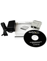 StarTech. com 1 Port Red Inalámbrica servidor de impresión con USB Puerto Ethernet 10 100 Mbps, Beige
