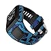 PATROHOO Bands for Tomtom Runner 2/3 Strap,Compatible with Spark 3/Golfer2/Adventurer,Rubber Replacement Band for Screen Protector-GPS Smart Watch Accessories.(Blue Camouflage)