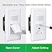 ECOELER Motion Sensor Wall Switches, PIR Occupancy Sensor Light Switch, Adjustable Motion-Activated