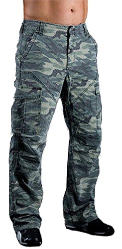 Juicy Trendz Mens Motorcycle Motorbike Trousers Pants Jeans With Protective Lining S016 Camo W34 x L30