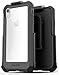 ENCASED iPhone XR Heavy-Duty Protective Belt Clip Case w/Tempered Glass Screen Protector - Compatible w/Apple iPhoneXR 6.1
