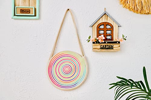 2022 Colorful Shoulder Hand -Handed Hook -Knitted Beach Bag Design Pattern Wallet Handmade Handbags