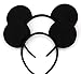 FIVOENDAR Pack of 8 with 4 Kinds - Mouse Adorable Ear Dots Solid Various Style Black and Bow Headband for Boys and Girls Birthday Party or Celebrations (Pack of 8)