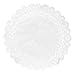 Hygloss Products Round Paper Doilies - Decorative, White Lace Doilies - Disposable - Food Grade Safe - 10 Inches - 100 Pack