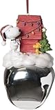 Peanuts Snoopy and Woodstock Extra Large Jingle Bell Christmas Ornament