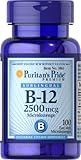 Puritan's Pride Vitamin B-12 2500 mcg Sublingual-100 Microlozenges