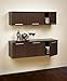 Prepac Coal Harbor Wall Mounted Hutch, Espresso