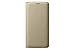 Samsung Cell Phone Case for Galaxy S6 Edge - Retail Packaging - Gold Fabric