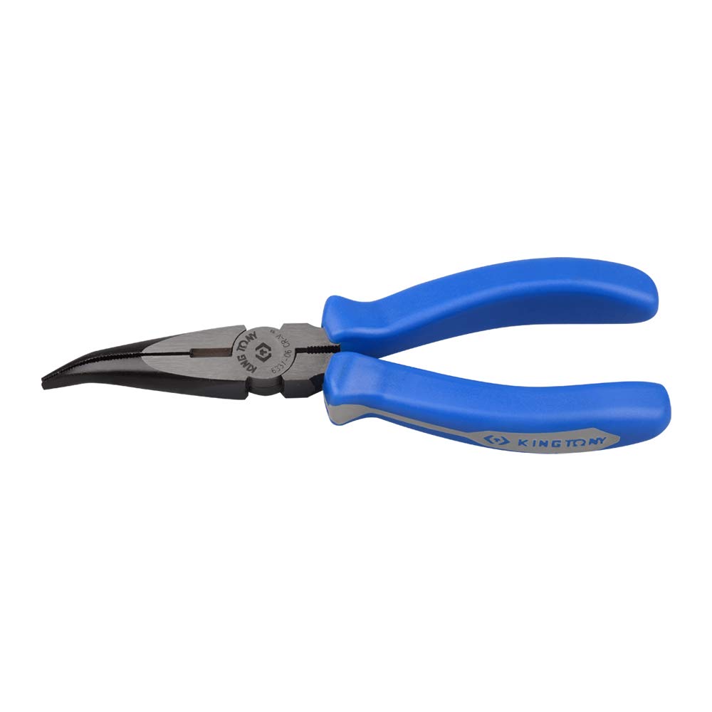 king tony 633108 Angled Nose Half Round Pliers, 200 mm