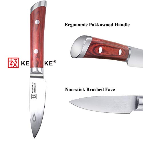 3 KEEMAKE+3+5+inch+Stainless+Riveted+Pakkawood