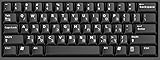 Tech Advancement Hebrew Keyboard Stickers, White Letters On Transparent Stickers