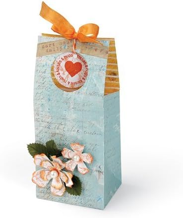 Sizzix Bigz Pro Troquel Bag Treat w / Windows y Flores: Amazon.es: Hogar