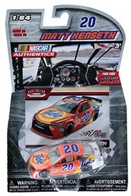 2016 Matt Kenseth Darlington Throwback Tide #20 Toyota Camry 1/64 Scale Diecast NASCAR Authentics With Collector Card