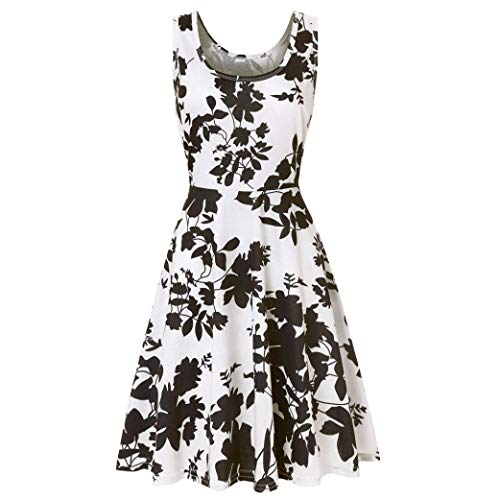 Click Here to See More Images TAORE Long sleeve Women Sexy Floral Elegant Ball Gown Cocktail Dresses -Audrey Hepburn 1950s Vintage Rockabilly Swing Tea Dress (USXL/TagXL, Floral G)