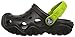 crocs Kids' Swiftwater K Clog (Toddler/Little Kid), Black/Volt Green, 1 M US Little Kid