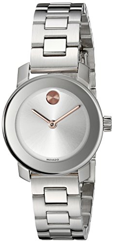 Movado Women's 3600234 Bold Analog Display Swiss Quartz Silver Watch