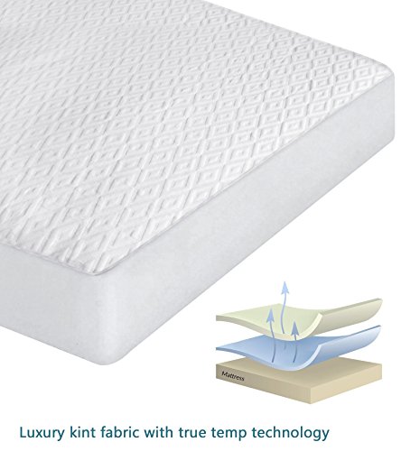 image for Marquess Waterproof Mattress Protector - Breathable Encasement Dust Mi