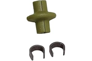 Pine Ridge Kisser Button Slotted Olive Green 1 pk.