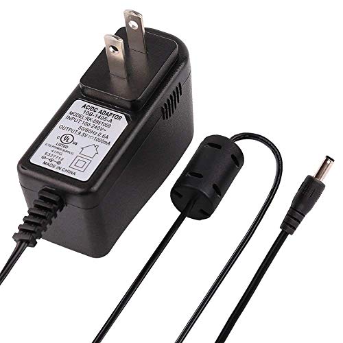 9.5V AC DC Adapter for Casio Piano Keyboard SA76 SA77 SA46, Replacement for Casio ADE95100LU, 100-240V AC to 9.5V DC Converter, UL Listed, 9.8 Ft Cord, by LotFancy